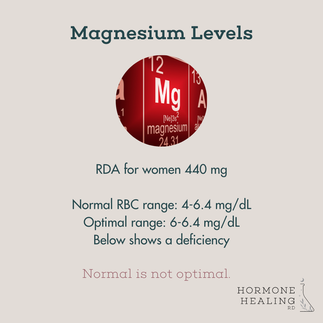 The Power of Magnesium Hormone Healing RD
