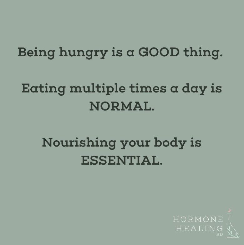 Nourishing Series Part 1: It's Normal To Nourish Your Body 